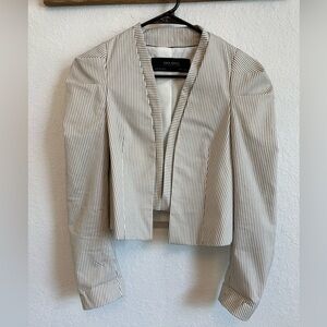 Zara Striped Blazer